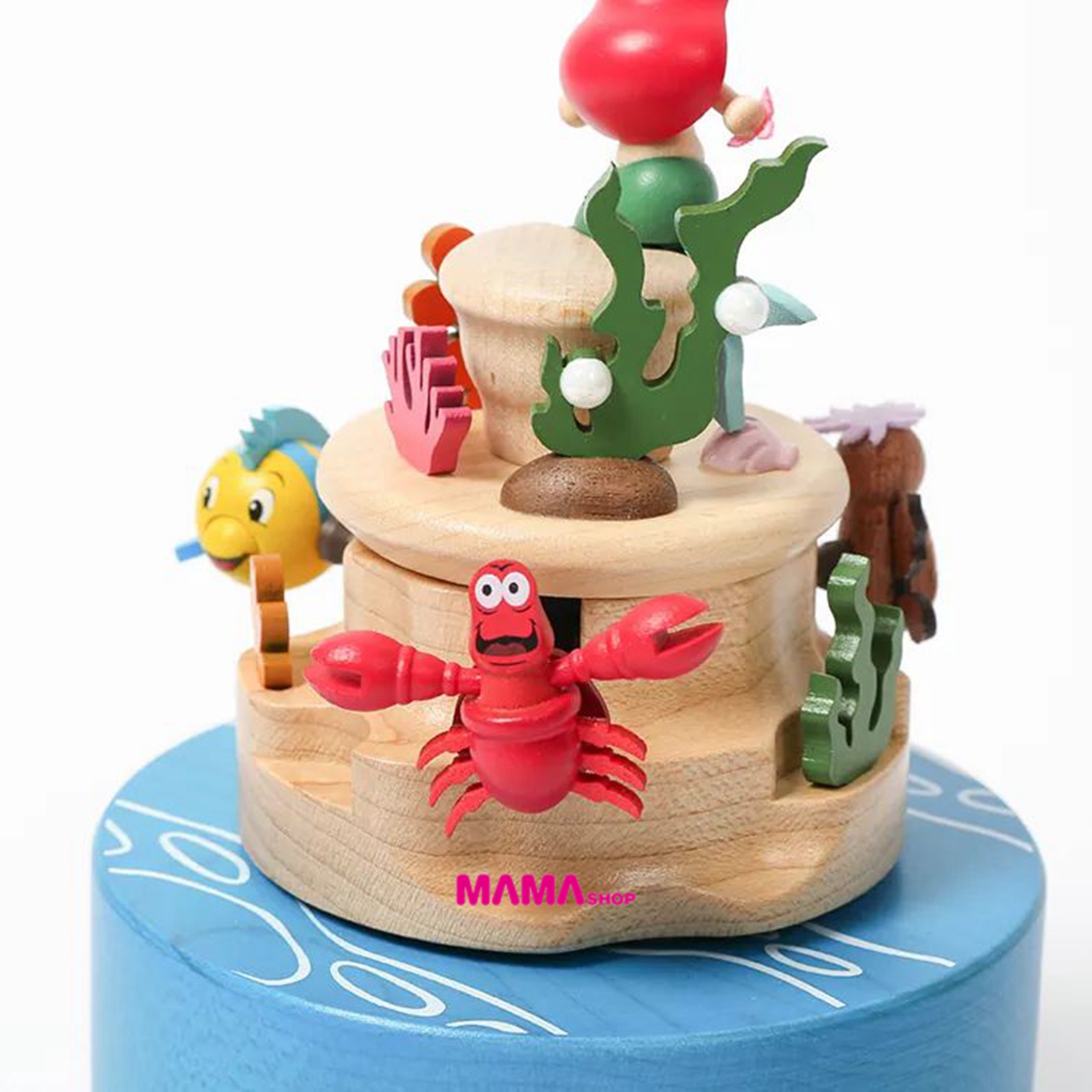 台灣直送迪士尼小美人魚音樂盒