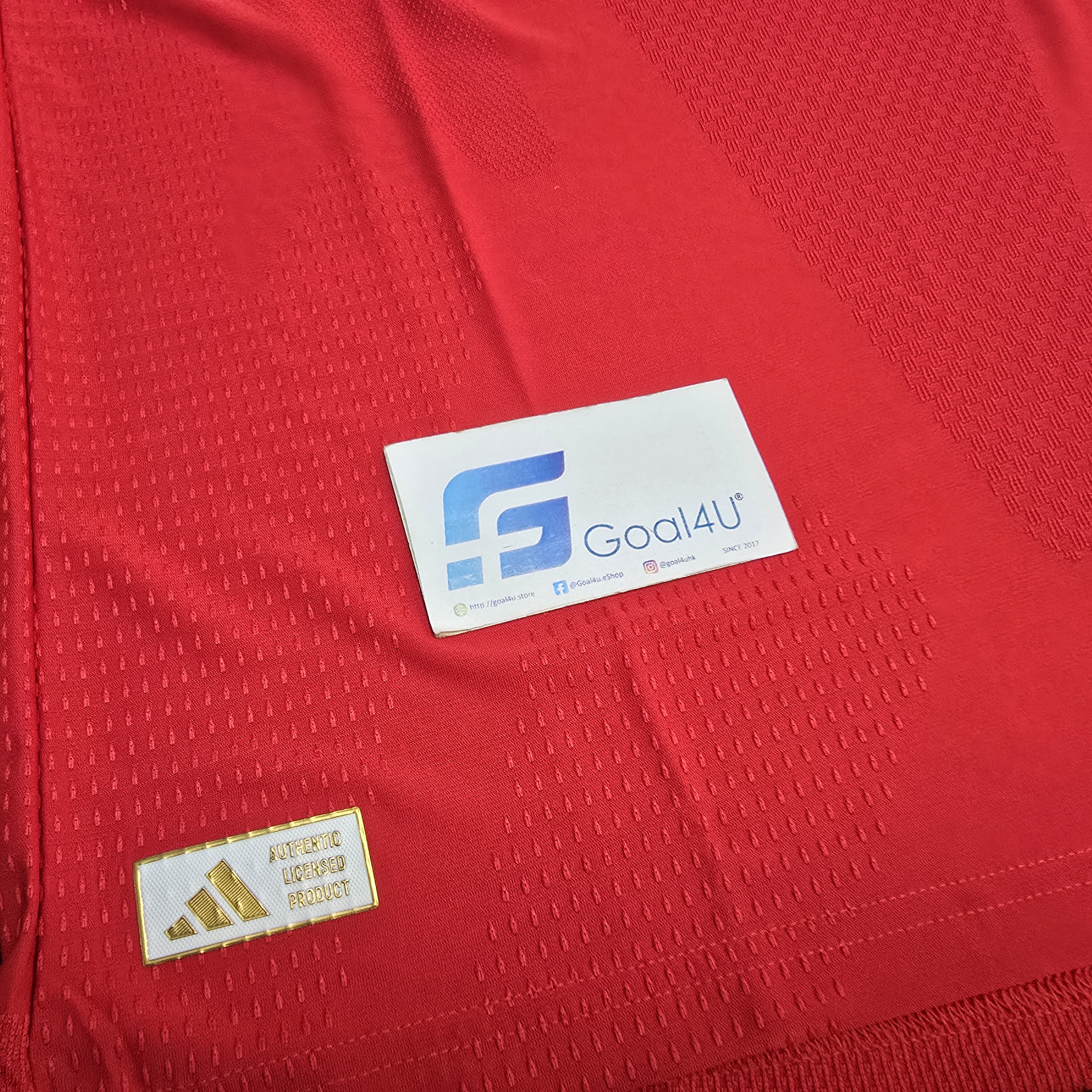 🔴⚪融合酋長球場建築美學 Adidas Arsenal 阿仙奴 2026-27 主場 Authentic 球員版球衣 (可加印字章) JZ3165