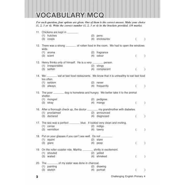 Challenging English Primary 4 (2nd Ed)