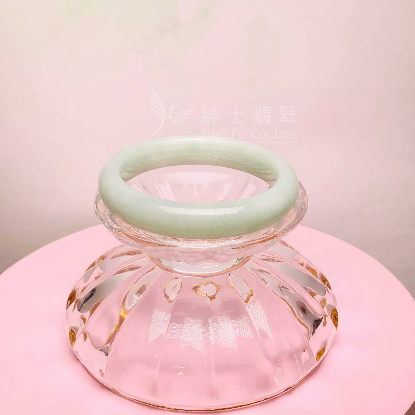 擺三橋晴水色福鐲 53.7mm