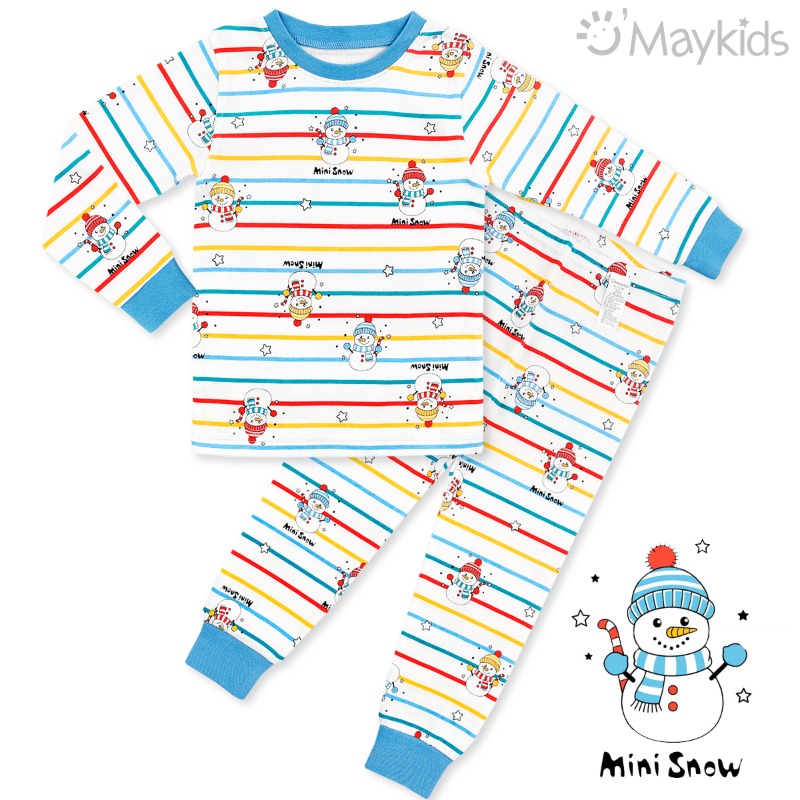 Maykids 20支棉家居服（Shooting star blue）