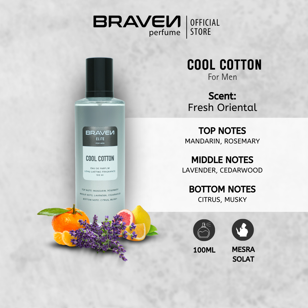 Braven Perfume - Cool Cotton 100ml