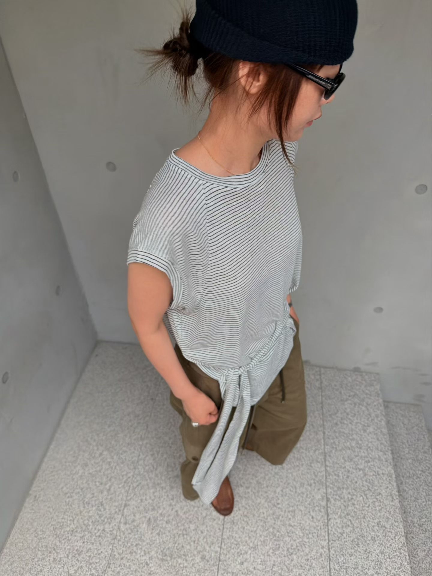 🇰🇷東大門女裝 | stripe Basic sleeveless 