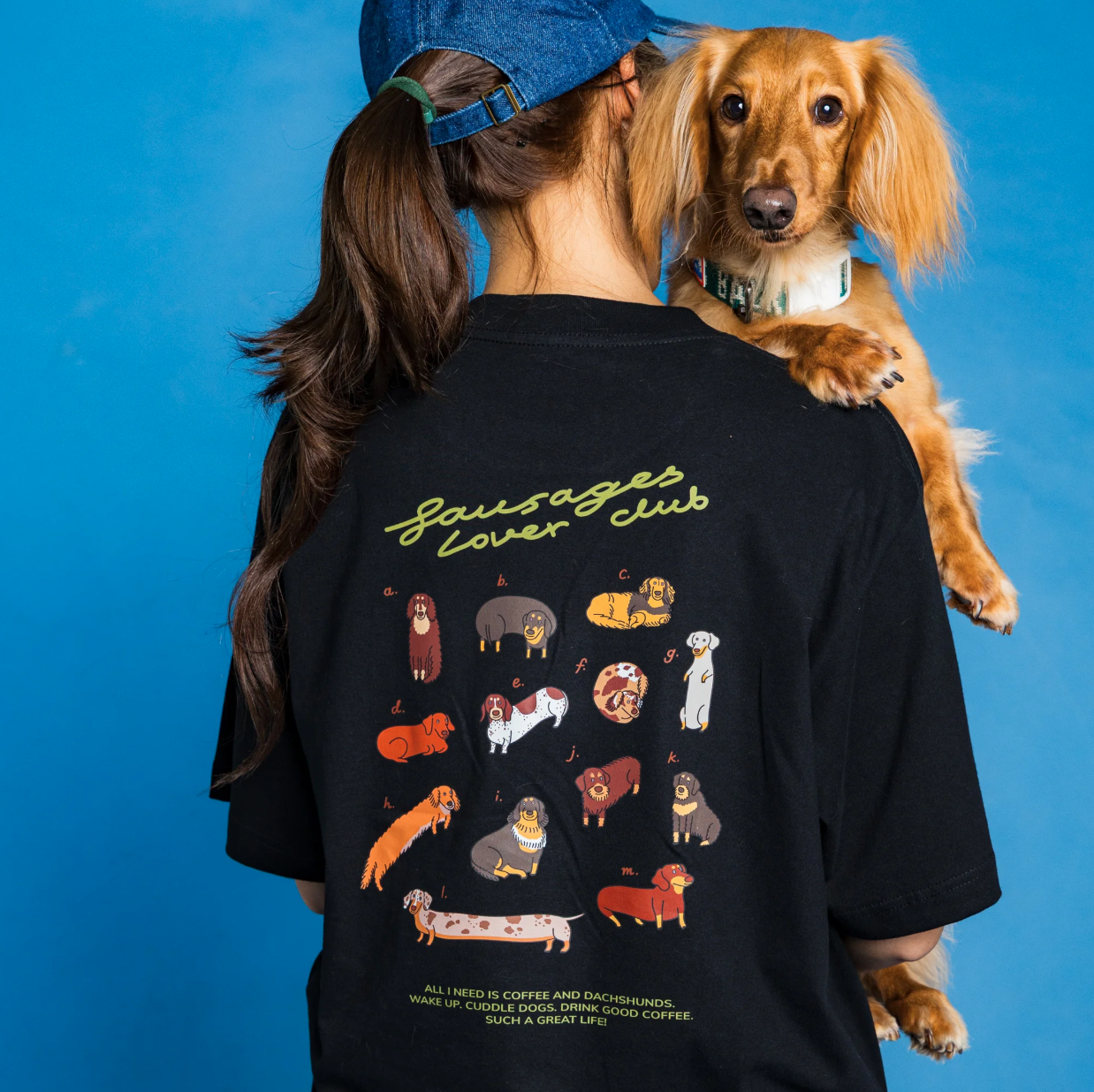 【預訂】泰國臘腸狗Cafe BENKOFF Sausage Lovers Shirt
