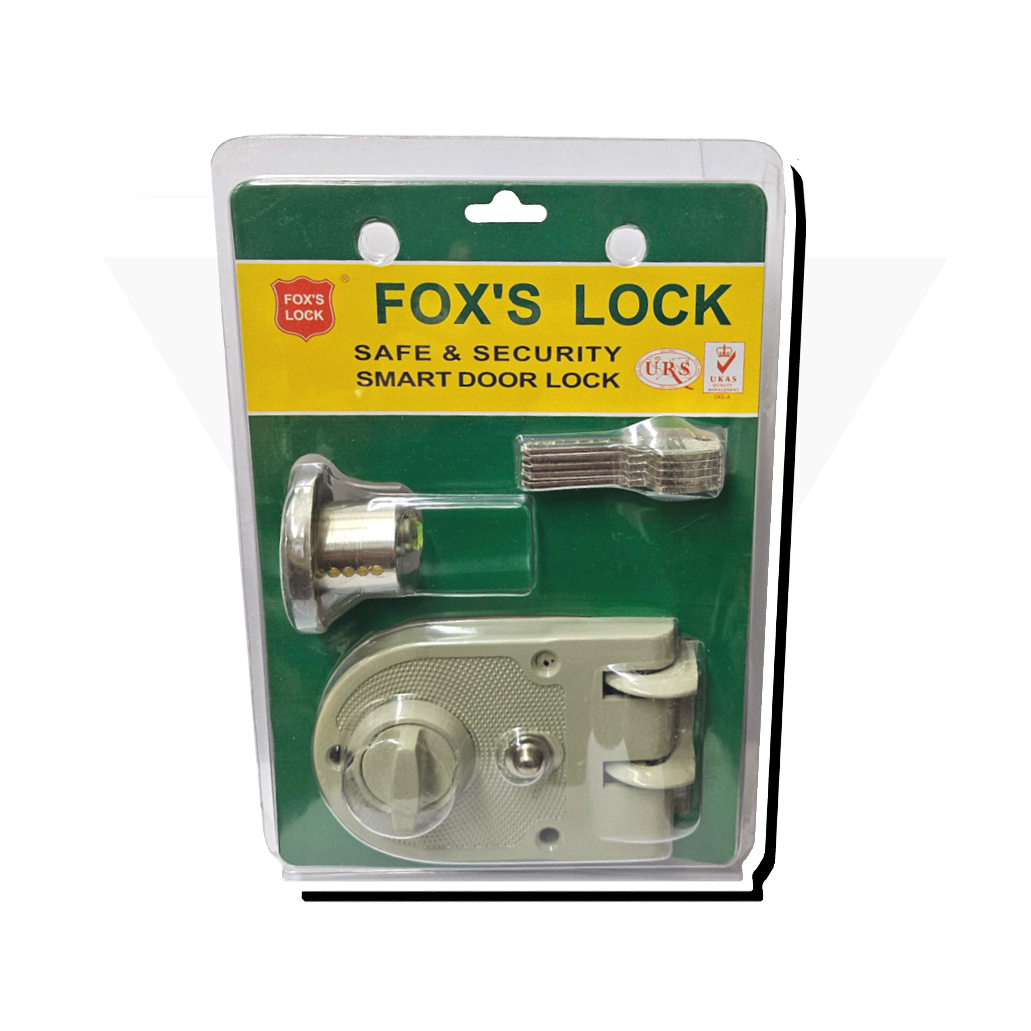 "FOX'S" F-369MG-H 電腦匙 老虎鎖 "FOX'S" Computer Keyed Jimmy Proof Lock