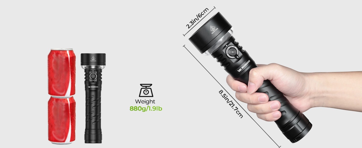 Wurkkos TS27 3200流明手電筒