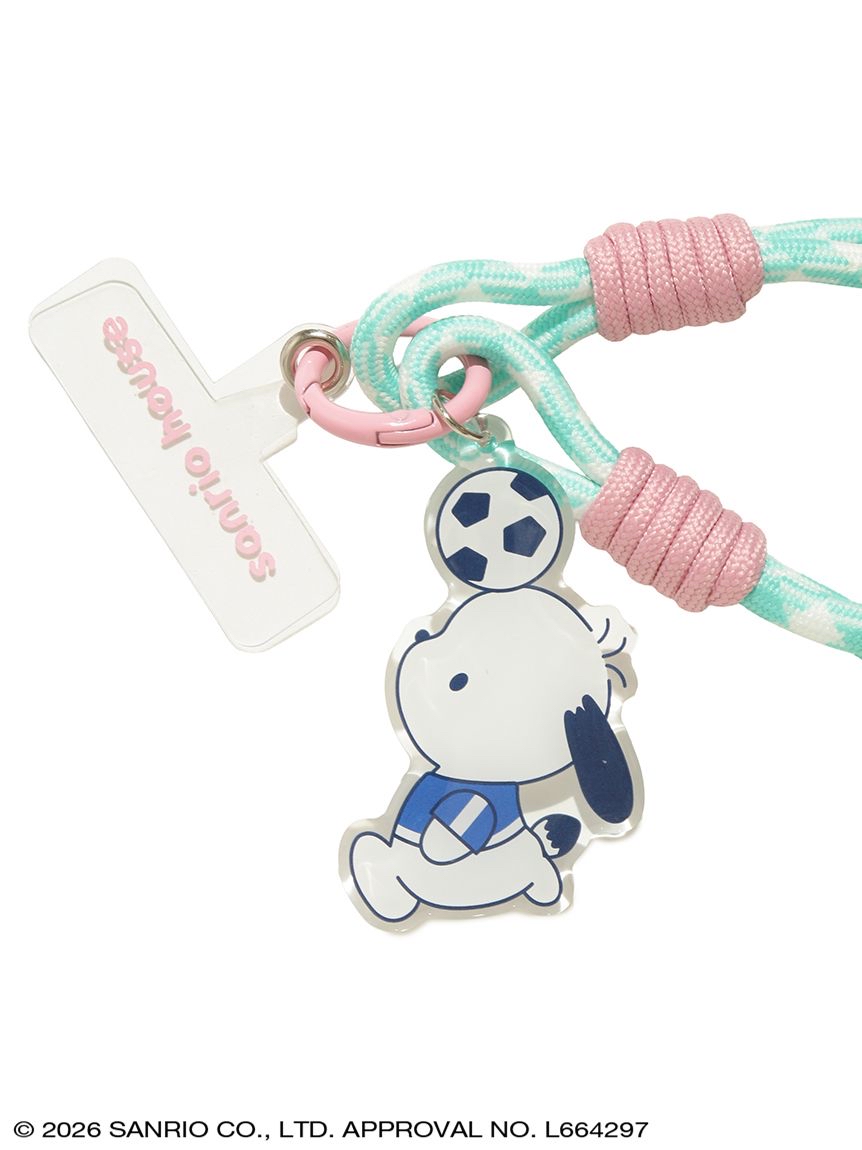 🎀【預訂】Sanrio HAPIDANBUI 電話掛卡連手帶 - Pochacco