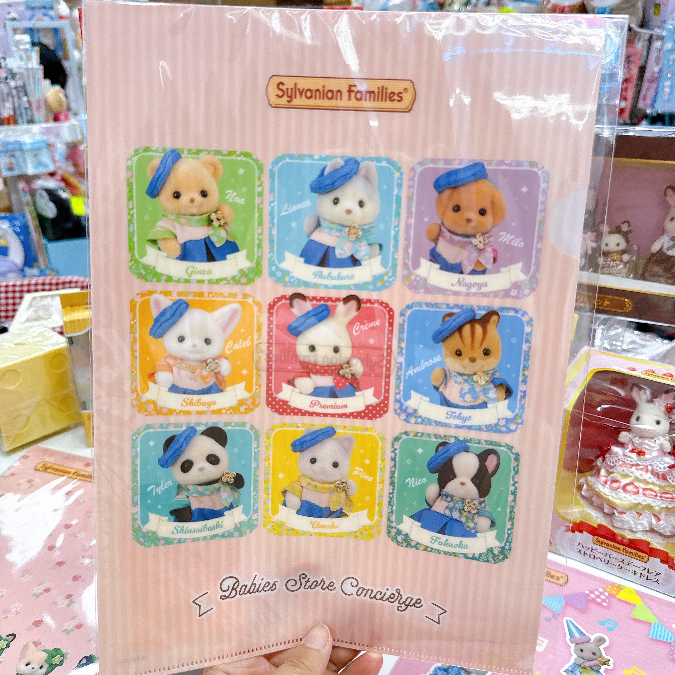 日本直送森林家族橫濱草莓展覽限定File