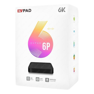 EVPAD 6P 6K智能語音電視盒子(4+64GB) [香港行貨] | Foresoon Computer