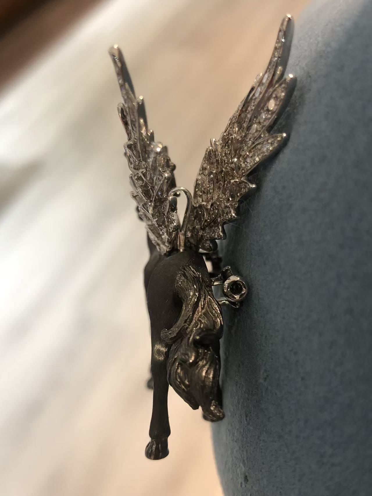 18K Lab Diamond Pendant