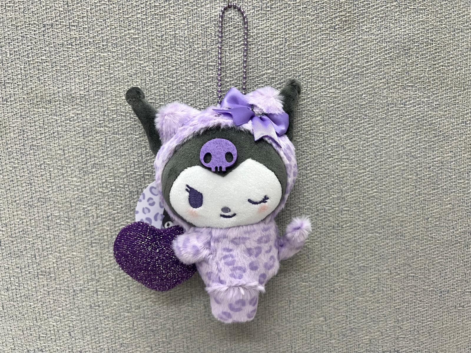 🎌日本限定 🎌 Sanrio 豹紋愛心造型公仔掛飾💕