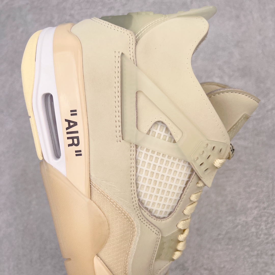 Off-White™ x Air Jordan AJ4 Retro"Cream/Sail" CV9388-100