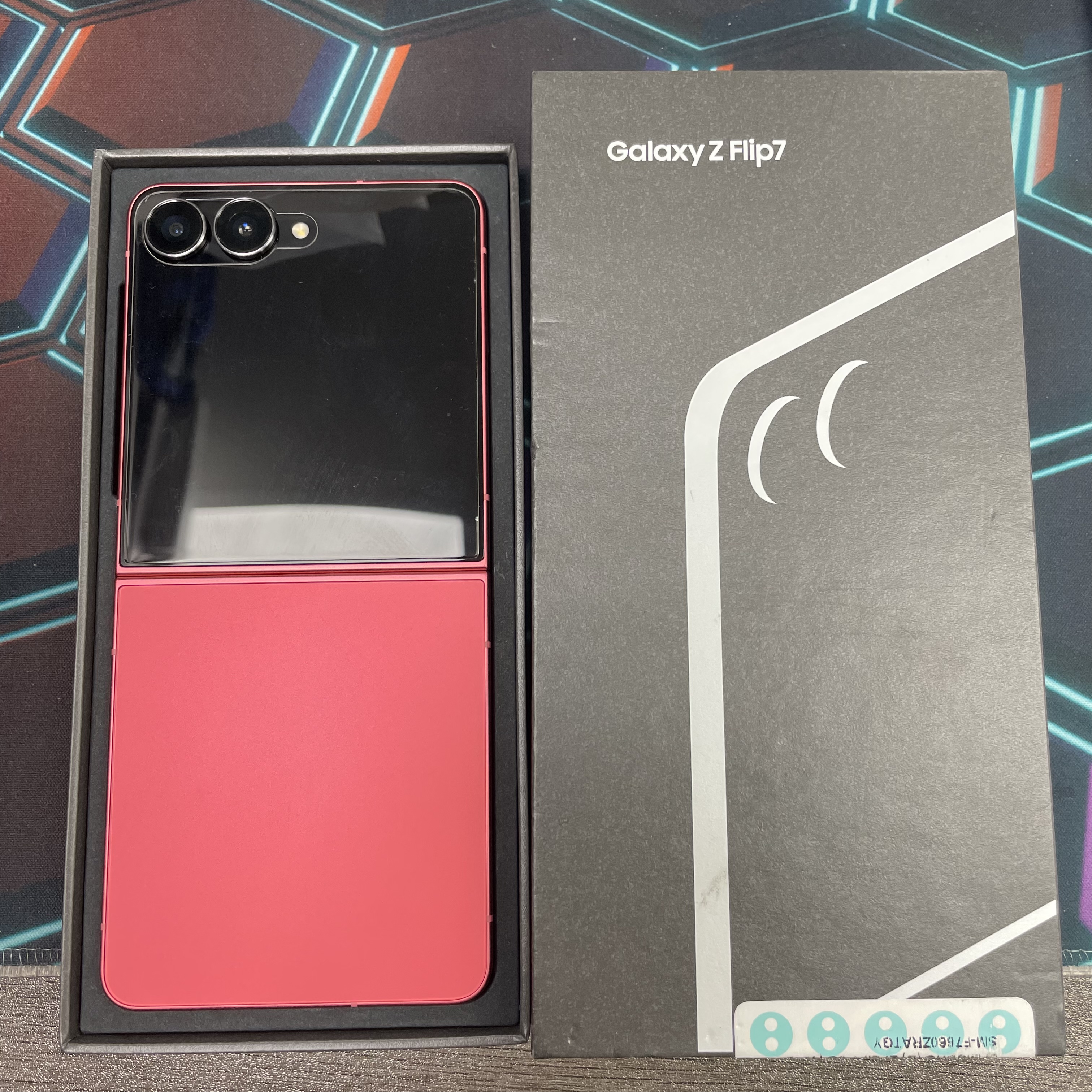 *7201 Galaxy Z Flip 7 勁靚機 12+256GB 紅色 red