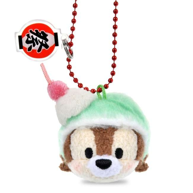 🌸 【預訂】Chip 祭典美食 TSUM TSUM公仔掛飾 - 2026Disney日本夏祭