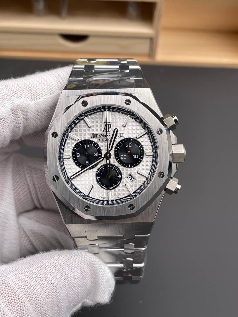 🚀爱彼 皇家橡树26331 白熊猫/41mm/4801机💯