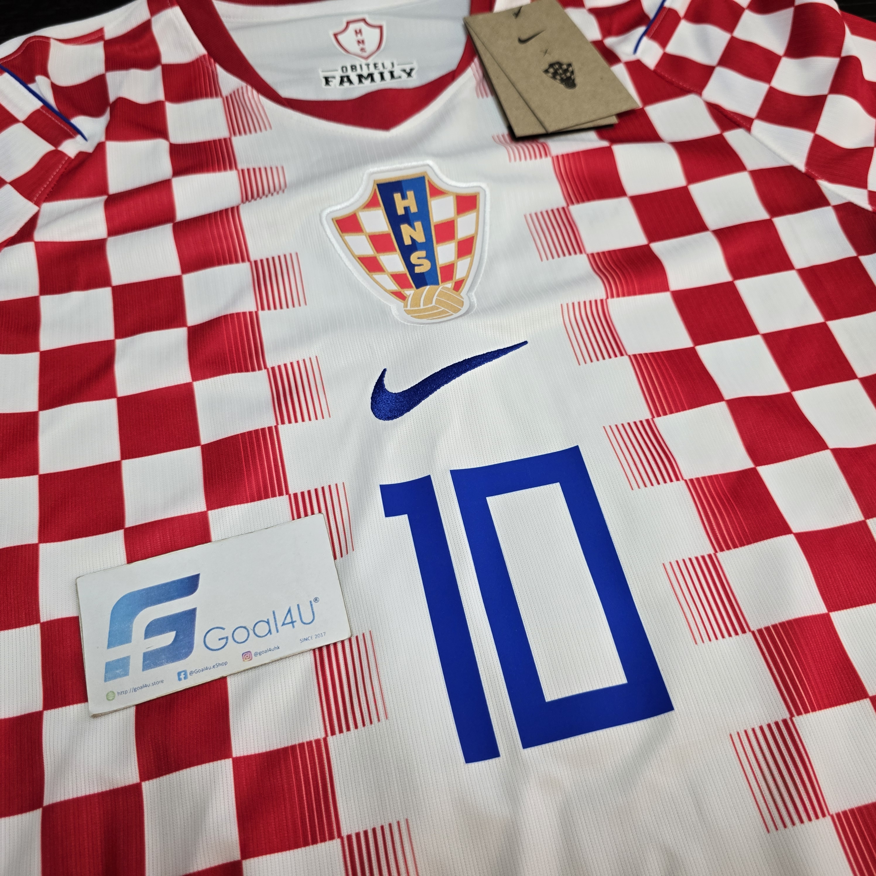 #部分碼現貨 Nike Croatia 克羅地亞 2026-27 主場球迷版球衣 (可加印字章) IO8621