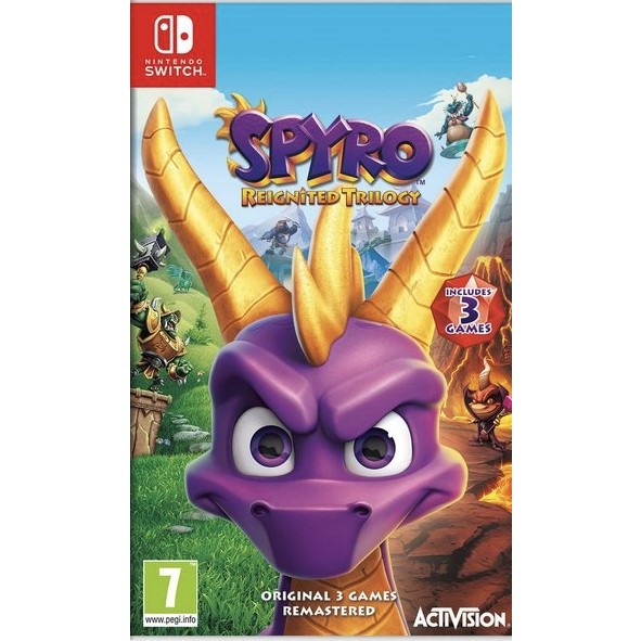 (🔥FLASH SALE🔥) Spyro Reignited Trilogy (Nintendo Switch) Digital Download
