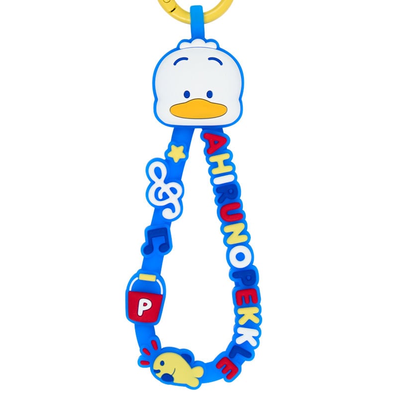 現貨｜Sanrio Ahiru No Pekkle AP鴨 日版 橡膠繩 鎖匙扣 (82856-4)