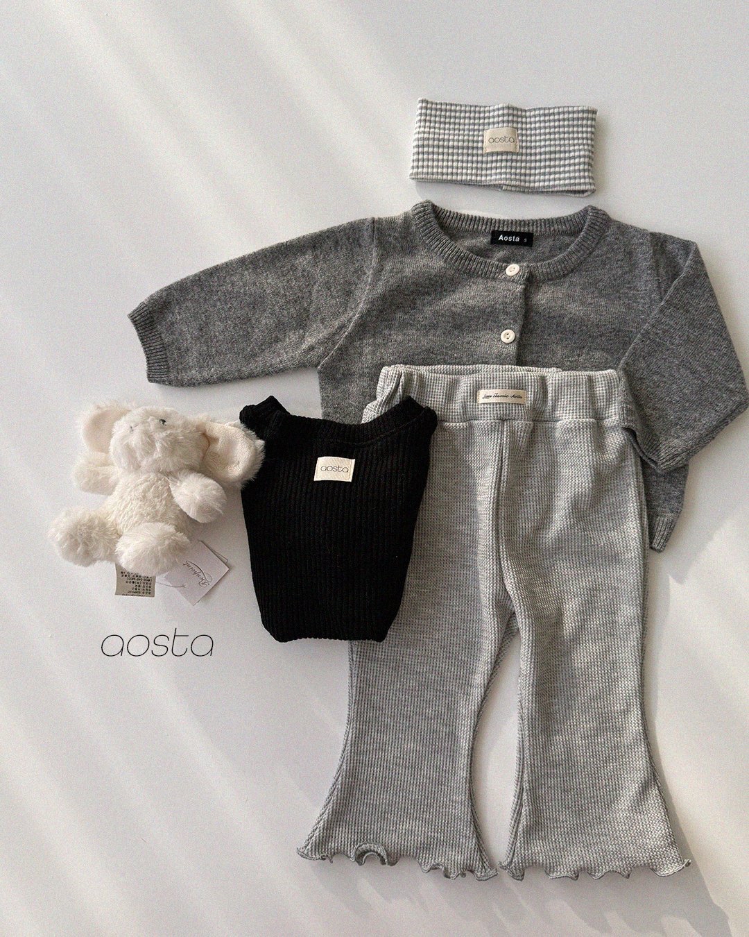 Aosta | [Jelly Waffle Pants]