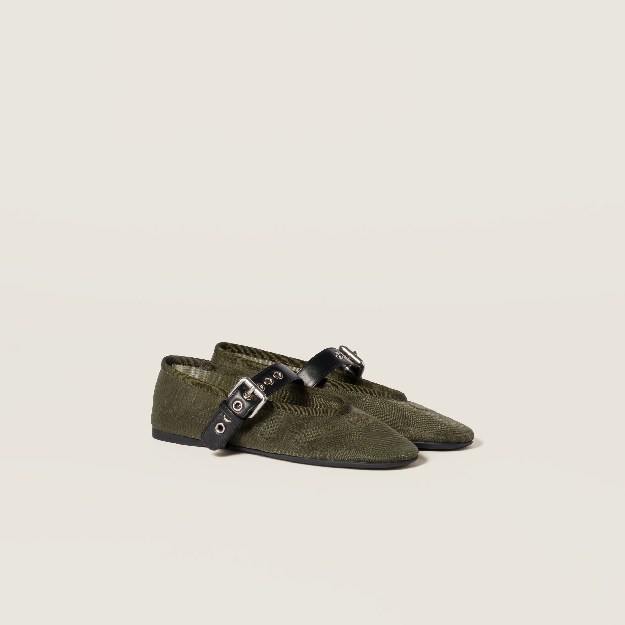 限時優惠✨訂貨🍒MIUMIU 深綠色網紗Maryjane   Size 36 37 38 38.5 39 40