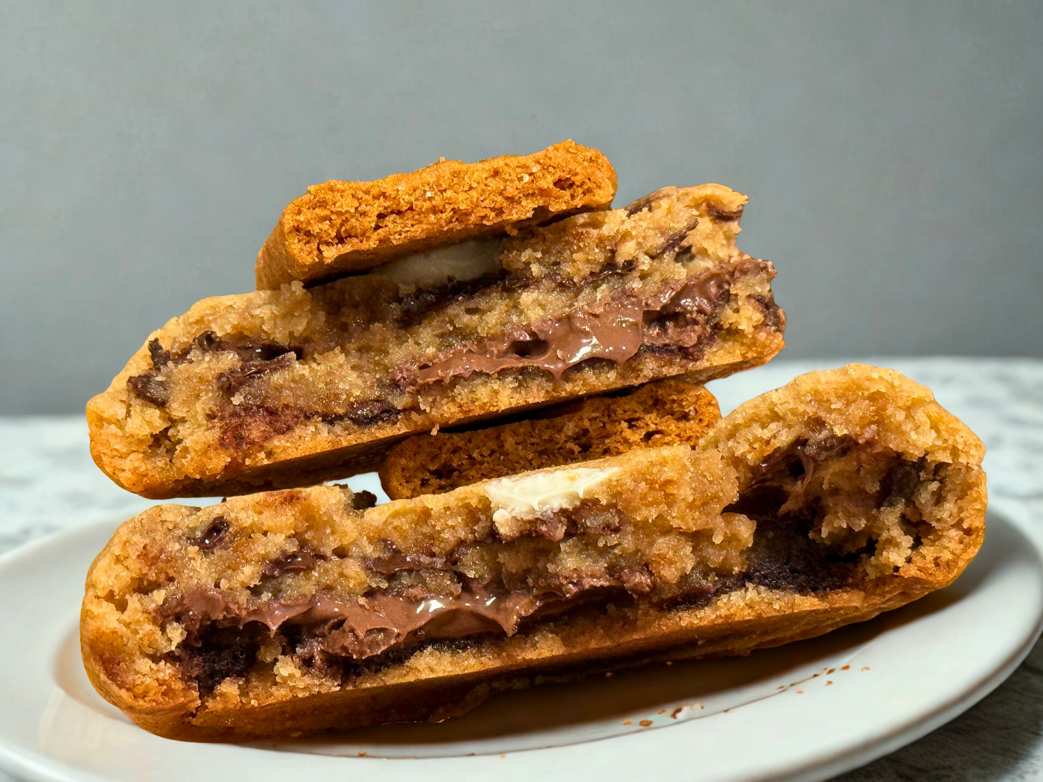 肉桂焦糖海鹽夏威夷果仁美式軟曲奇 Biscoff w/ Salted Caramel Macadamia Nut
