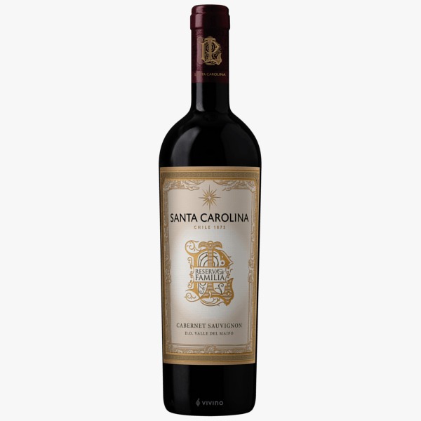 聖卡羅家族珍藏赤霞珠智利紅酒 Santa Carolina Reserva de Familia Cabernet Sauvignon 24% 750ml Chile (1 x 6 x 750ml)
