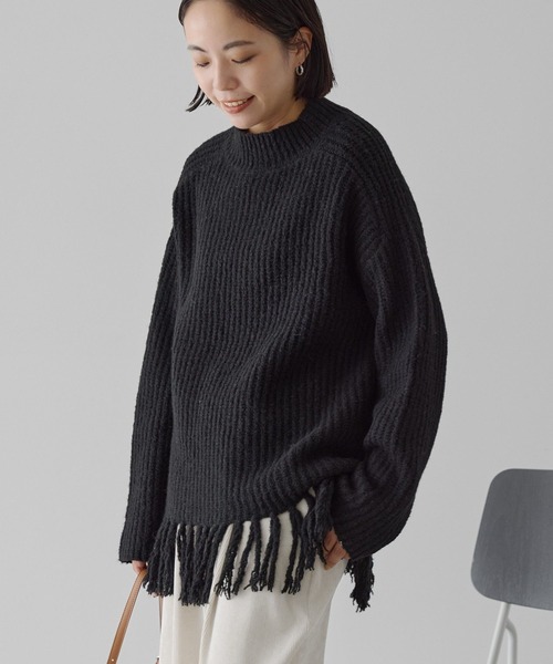 流蘇慵懶感冷衫