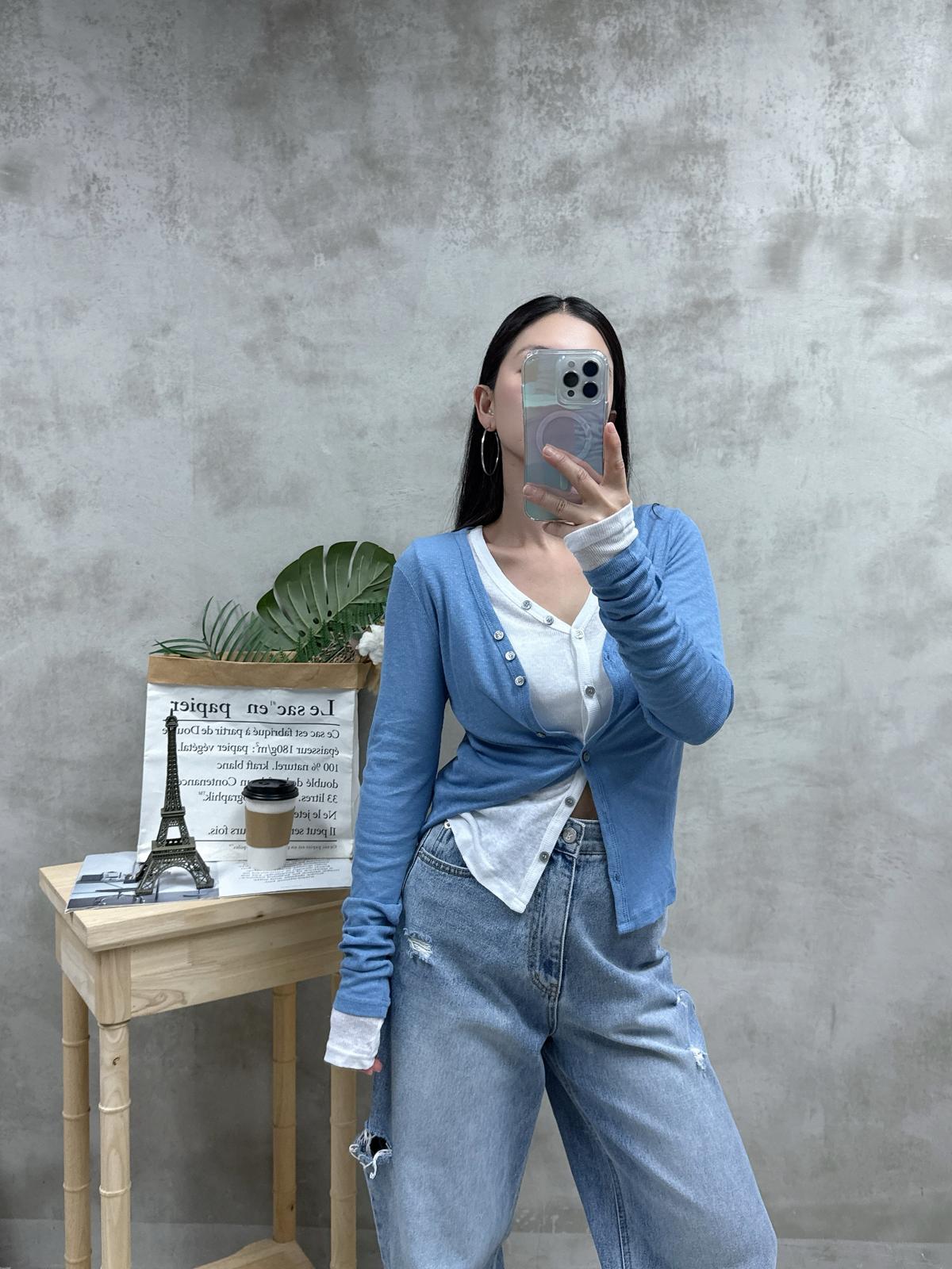 F01 扣鈕棉外套