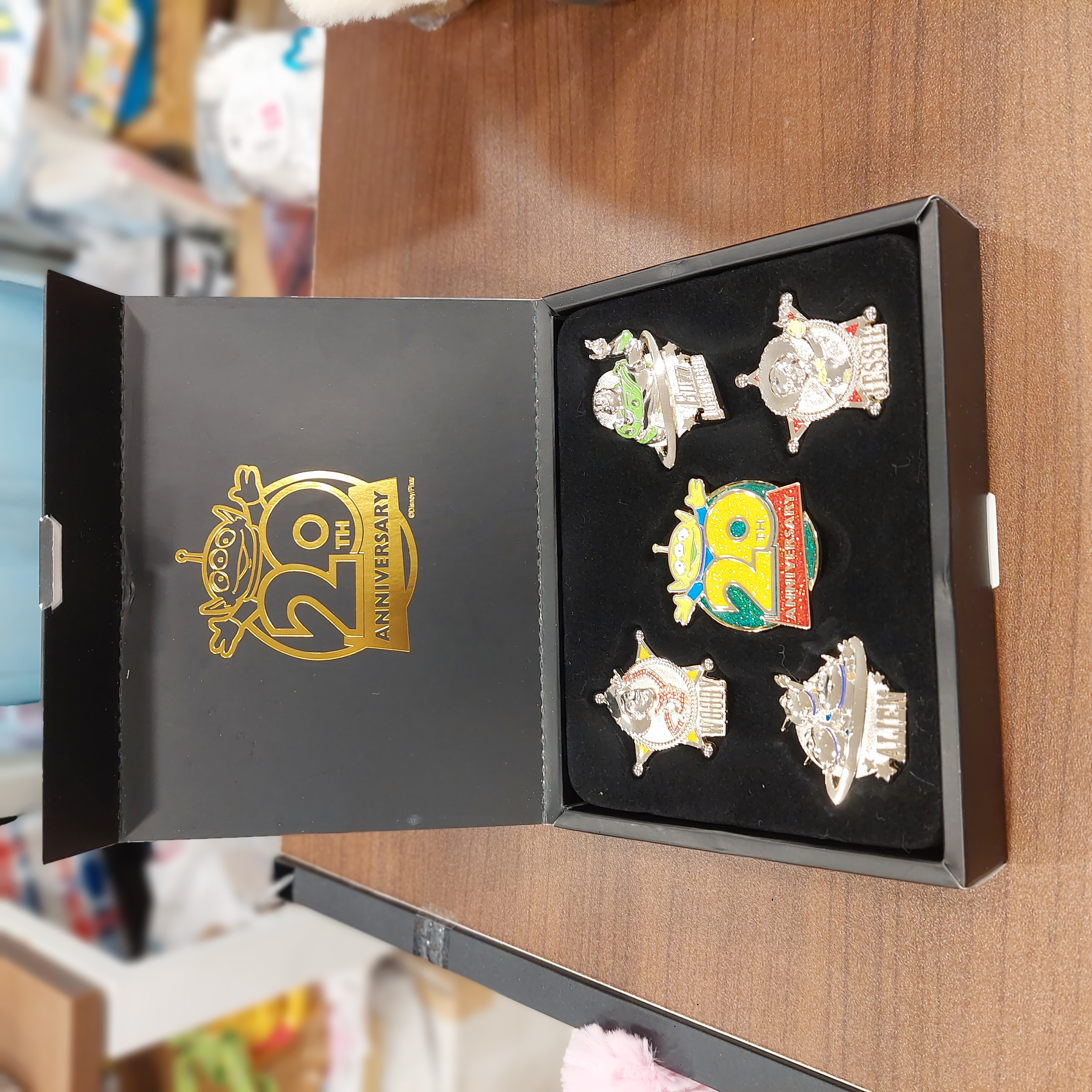原裝日本 Disney Toy Story 玩具總動員 徽章 套裝 Pin set