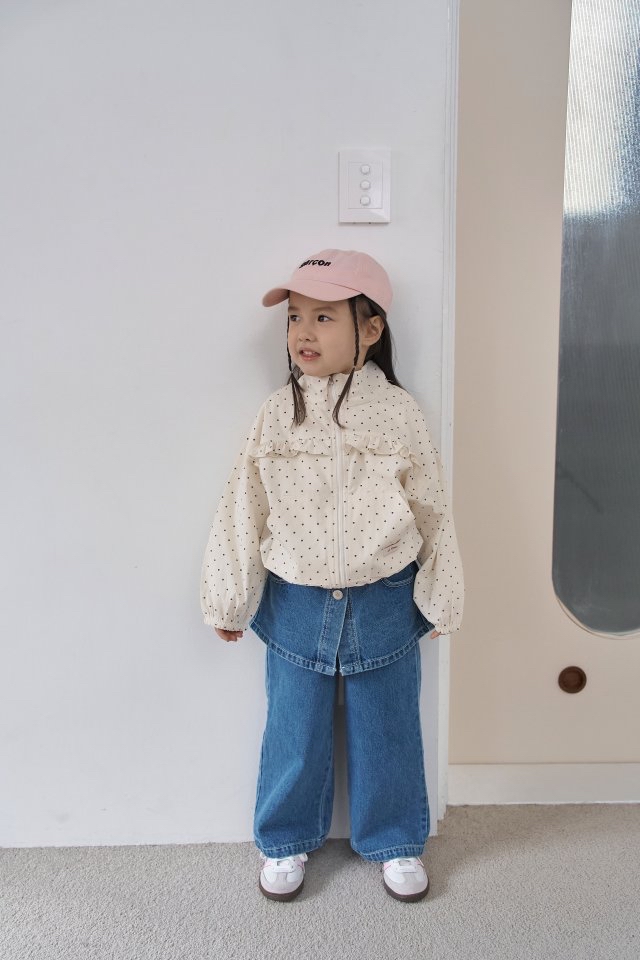 Momoann | 春季Denim pants size 7(100-105)