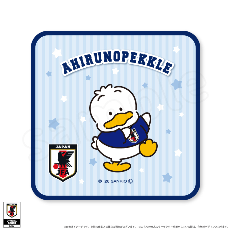 日本預訂📍日本Sanrio x 日本隊國家足球隊造型系列 - 手巾仔 2026年8月下旬出貨