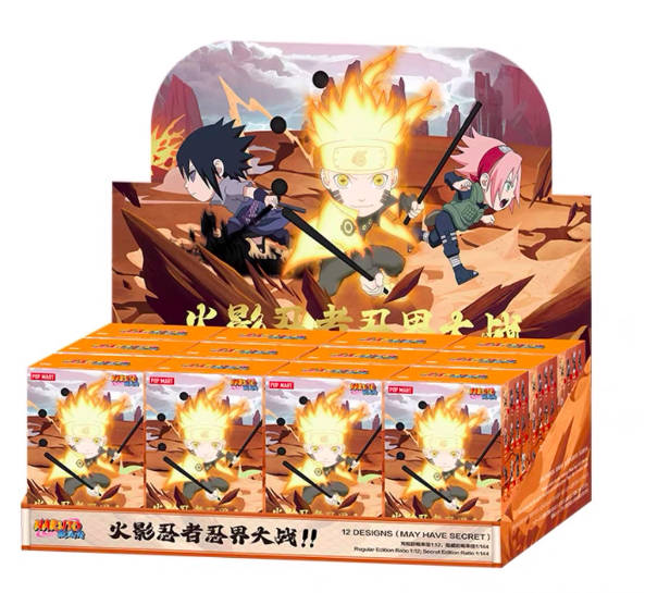 [火影忍者] POP MART 疾風傳：第四次忍界大戰系列盲盒 (日版/美版) | 件
