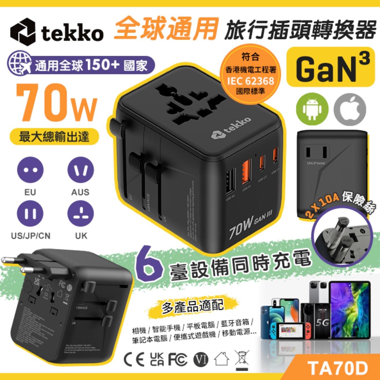 Travel 70W PD3.1 GaN³
