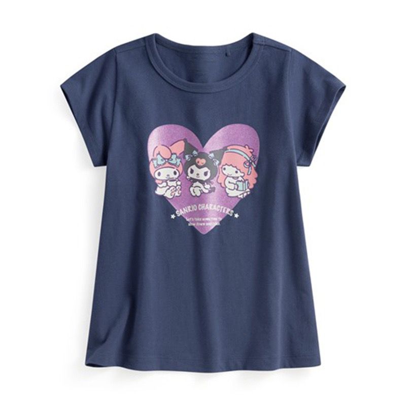 $55件。2件起$45件。日系卡通圓領半袖衫