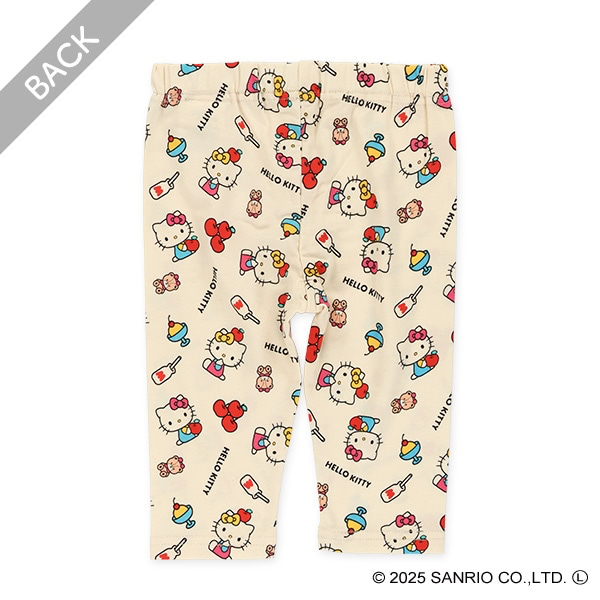 🇯🇵預訂 日本直送🇯🇵兩色Hello Kitty滿印緊身七分打底褲