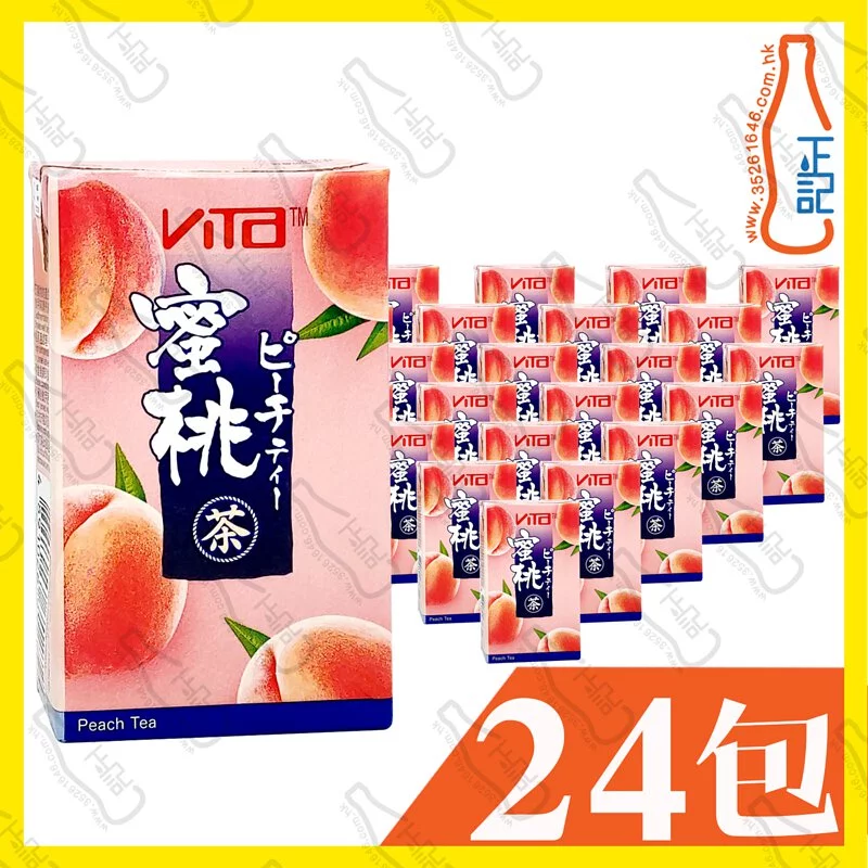 維他日式蜜桃茶 250ml x 24包 /箱