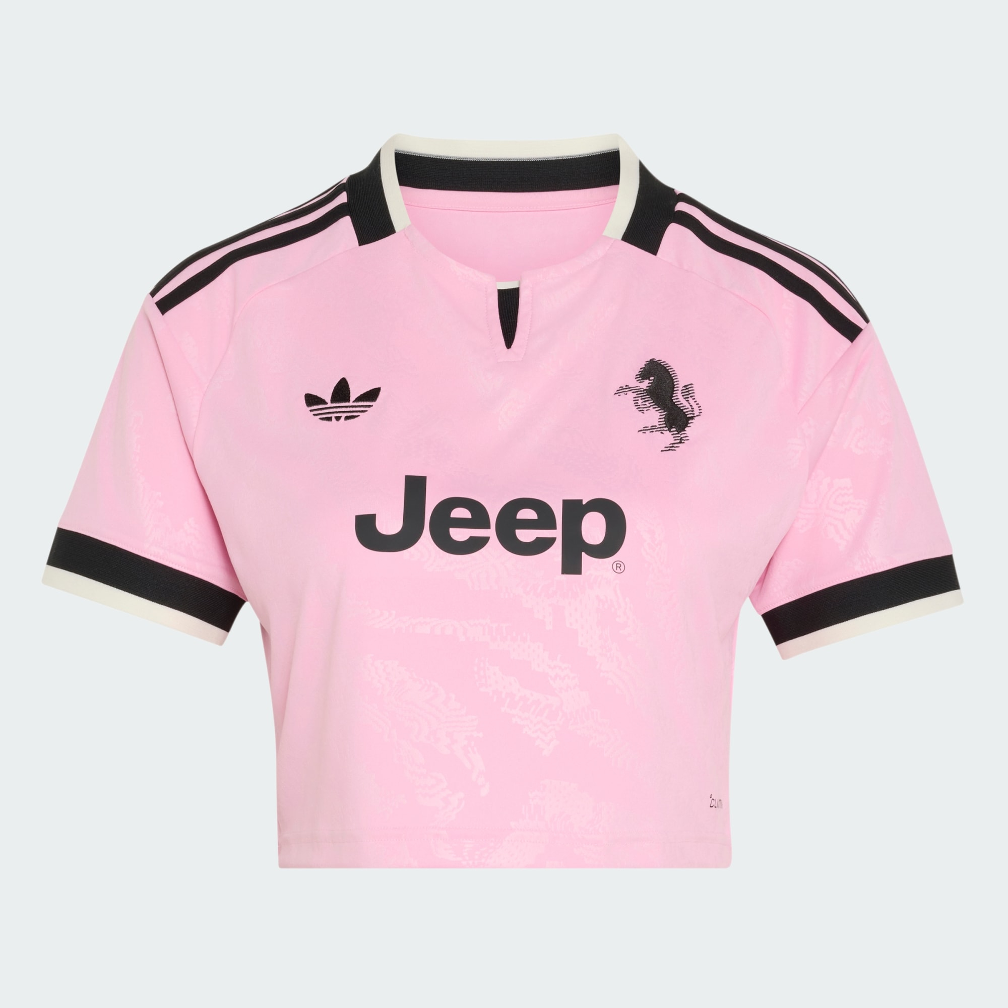 🌸重溫百年經典粉紅  Adidas Juventus 祖雲達斯 2026-27 女裝作客短版球衣  (可加印字章) KB8842
