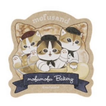 Mofusand 鯊魚貓 貼紙｜預訂