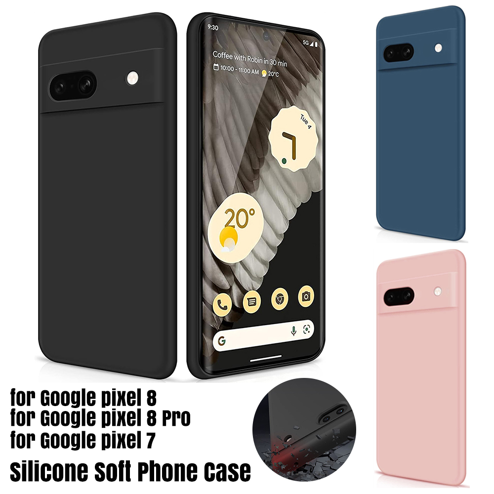 [適用於Google pixel] 液態矽膠手機殼 矽膠防摔外殼 手機保護套 [平行進口] PC6020