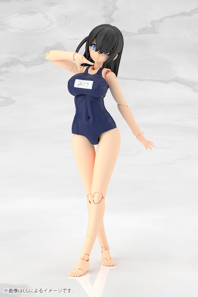 (預訂訂金 $100) (總價 $260) 壽屋 Kotobukiya FRAME ARMS GIRL 美月 Mizuki School Swimsuits Ver. 模型 (KO08186) (行版)