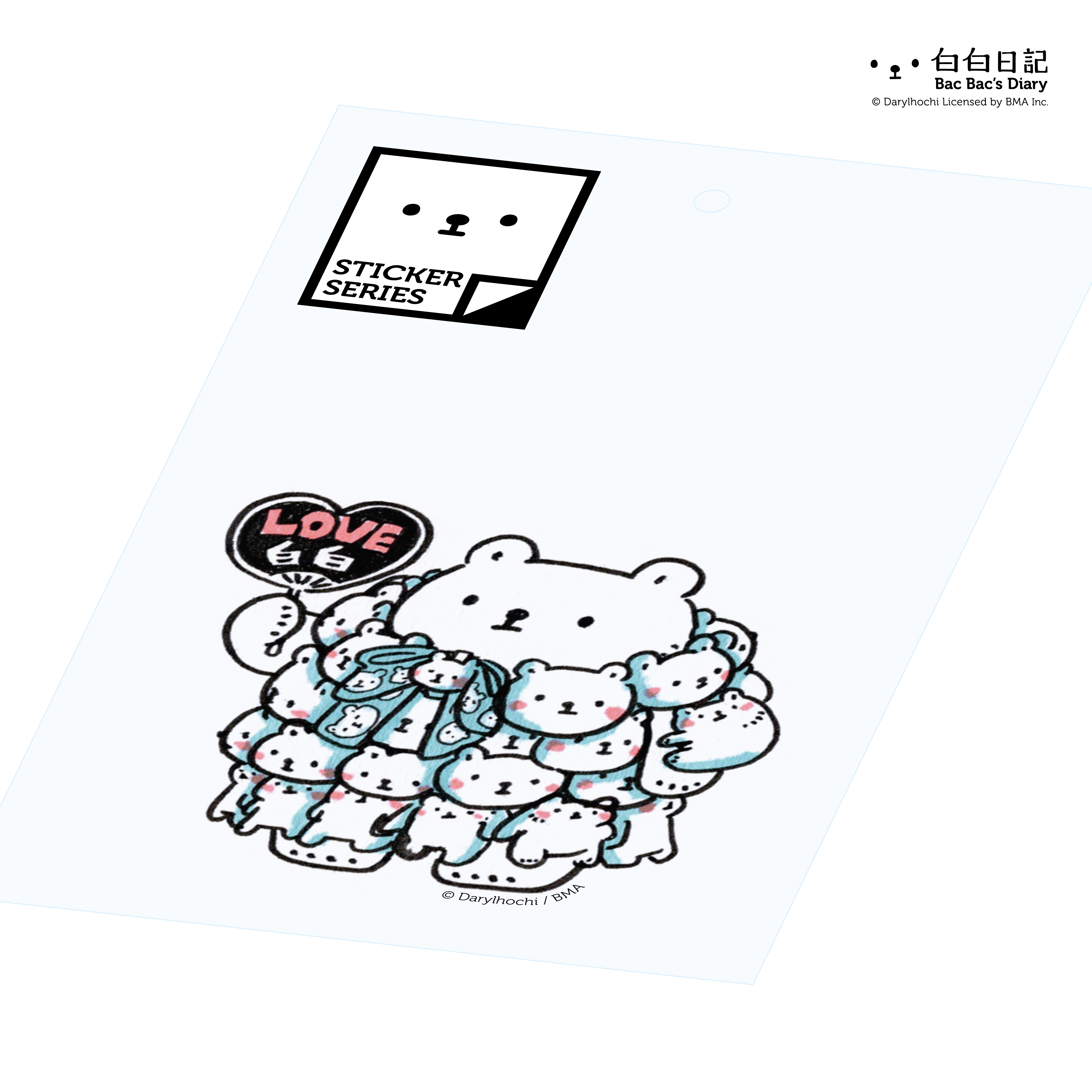 Bac Bac Sticker Series Set 004