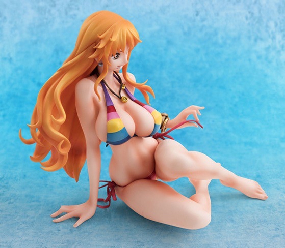 《限量版》Megahouse POP 海賊王 娜美 Nami Ver.BB 泳裝ver. PVC figure