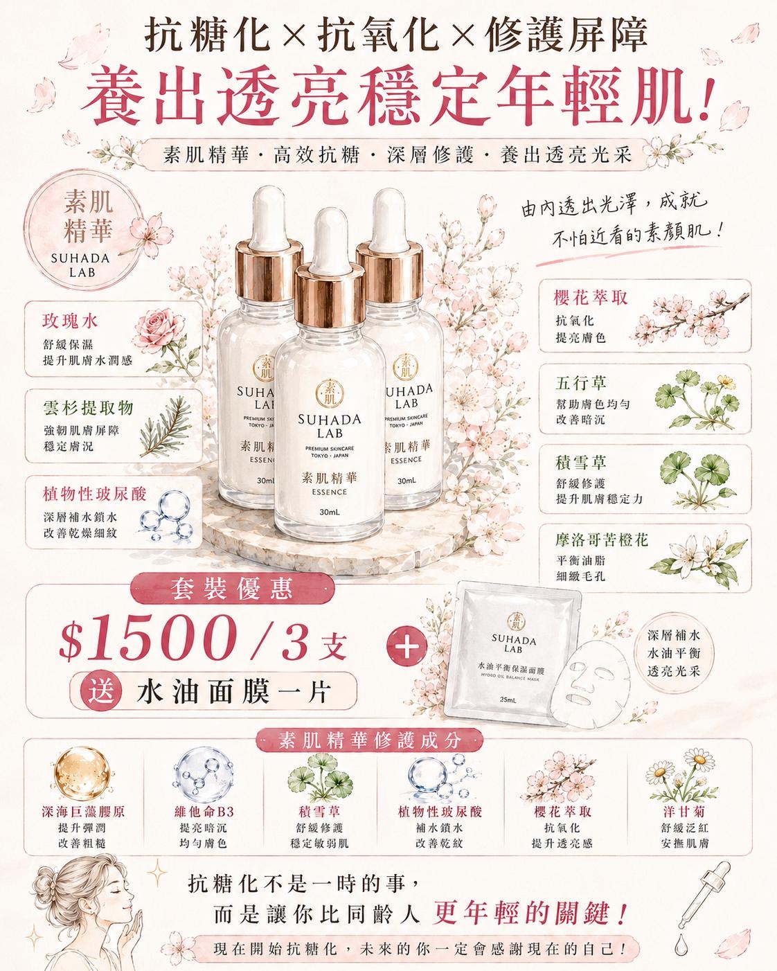 預購 🎁 曉峰古潮 父親節限定：4大健康逆齡套裝 🎁