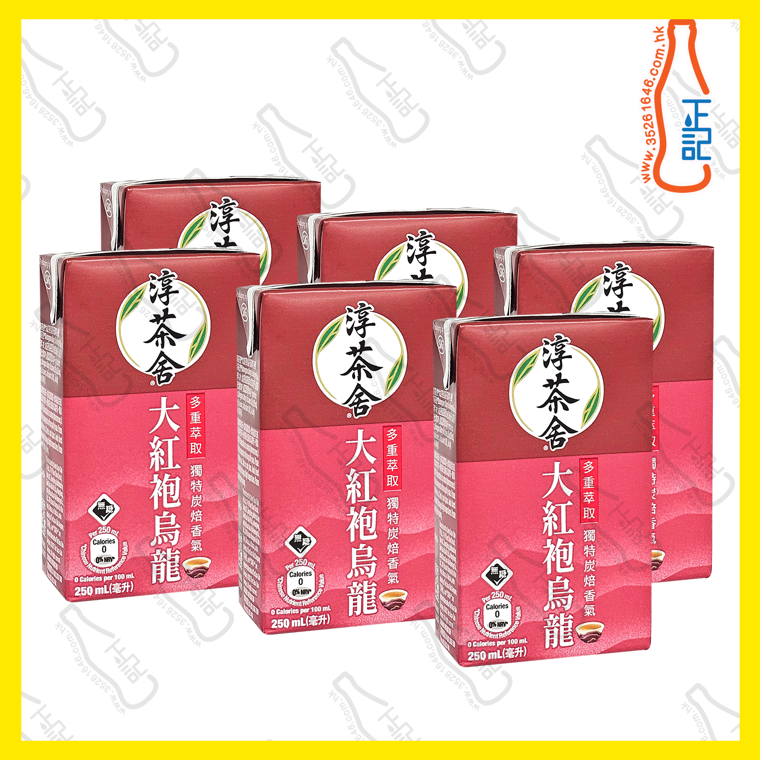 ==淳茶舍-大紅袍烏龍茶 250ml x 6包 /排