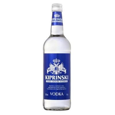 KIPRINSKZ PURE GRAIN VODKA 1L 37.5% 
