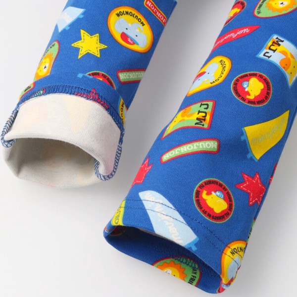 🆕【⭐訂購⭐】 🇯🇵日本直送🌀動物圖案 全身印花 彈性羅紋長褲［2款選］🌀[ELAA-0225][260225]