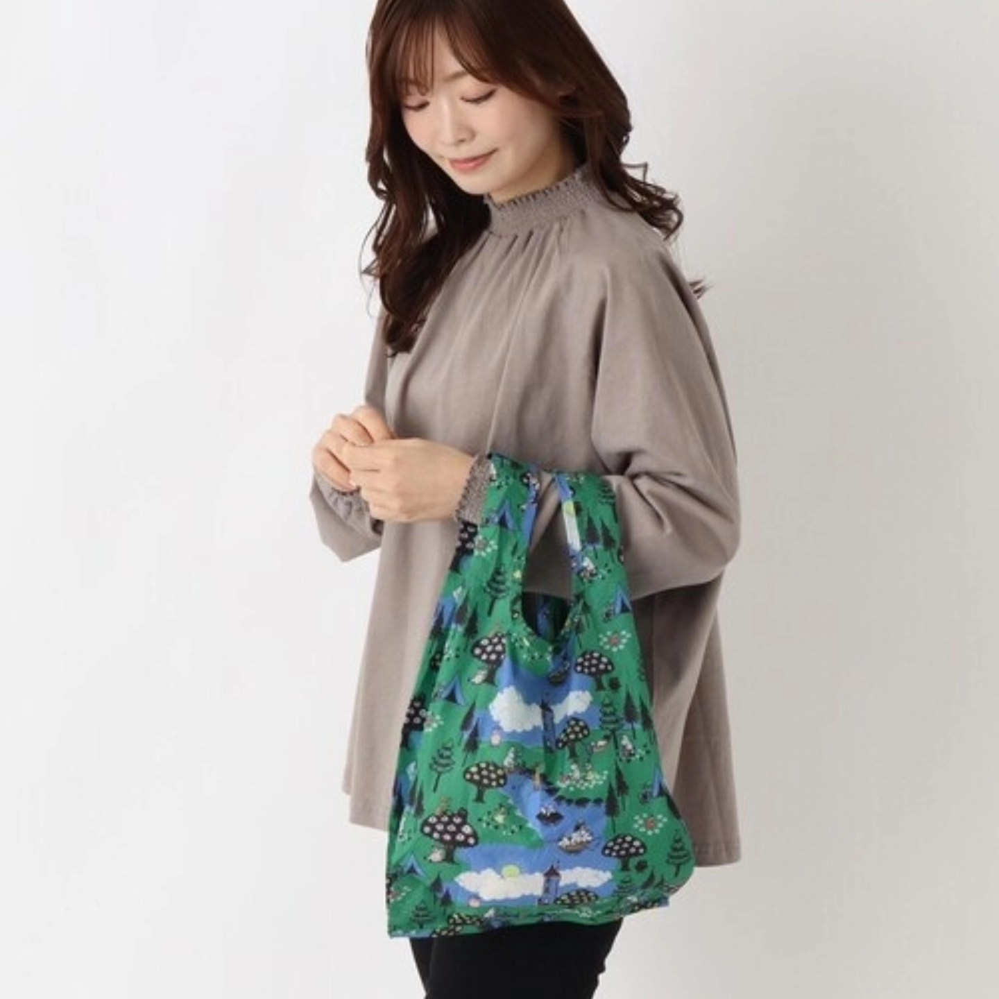 日本直送 Moomin 公仔掛飾環保袋