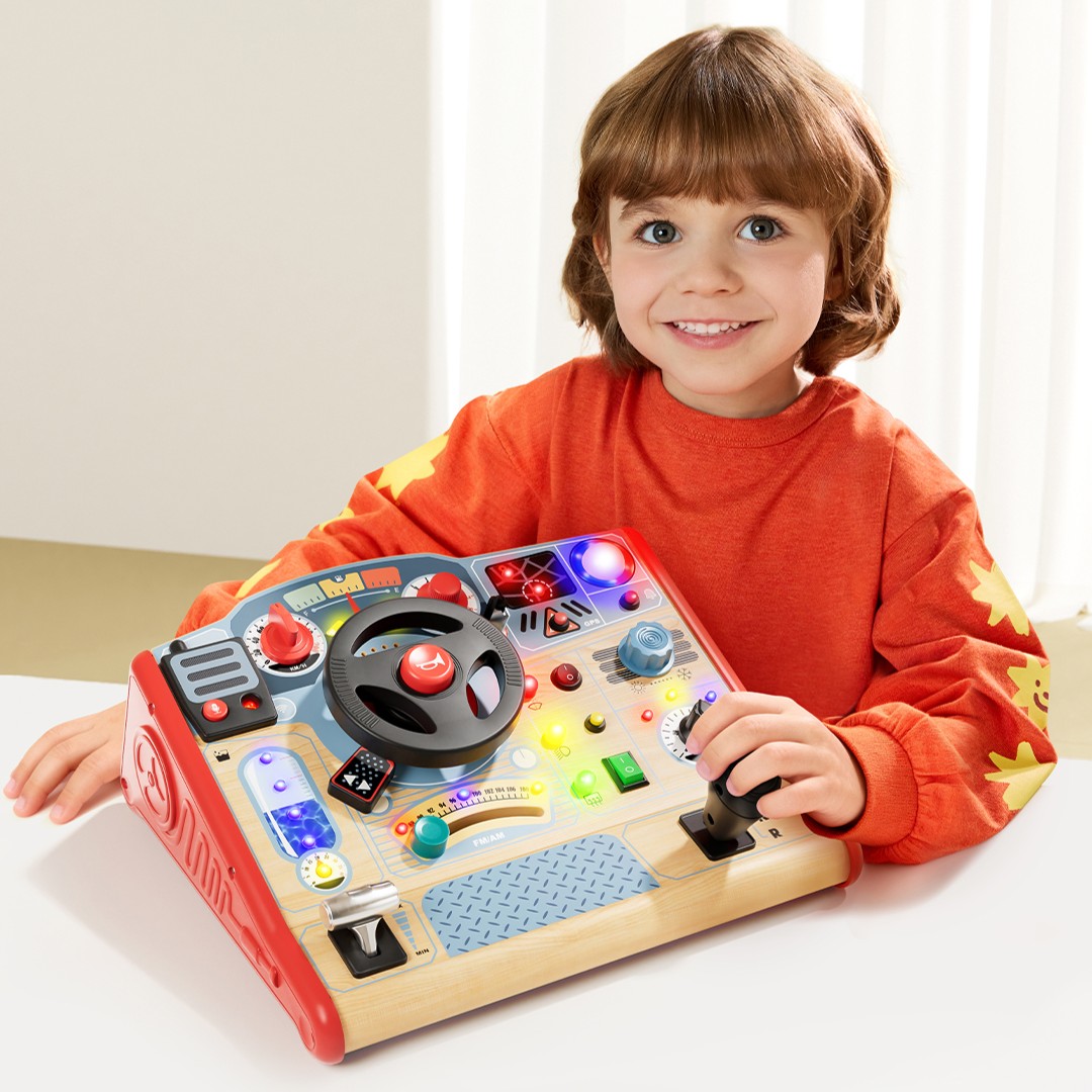 小英雄消防車操作台  Busy Board Fire Fighter