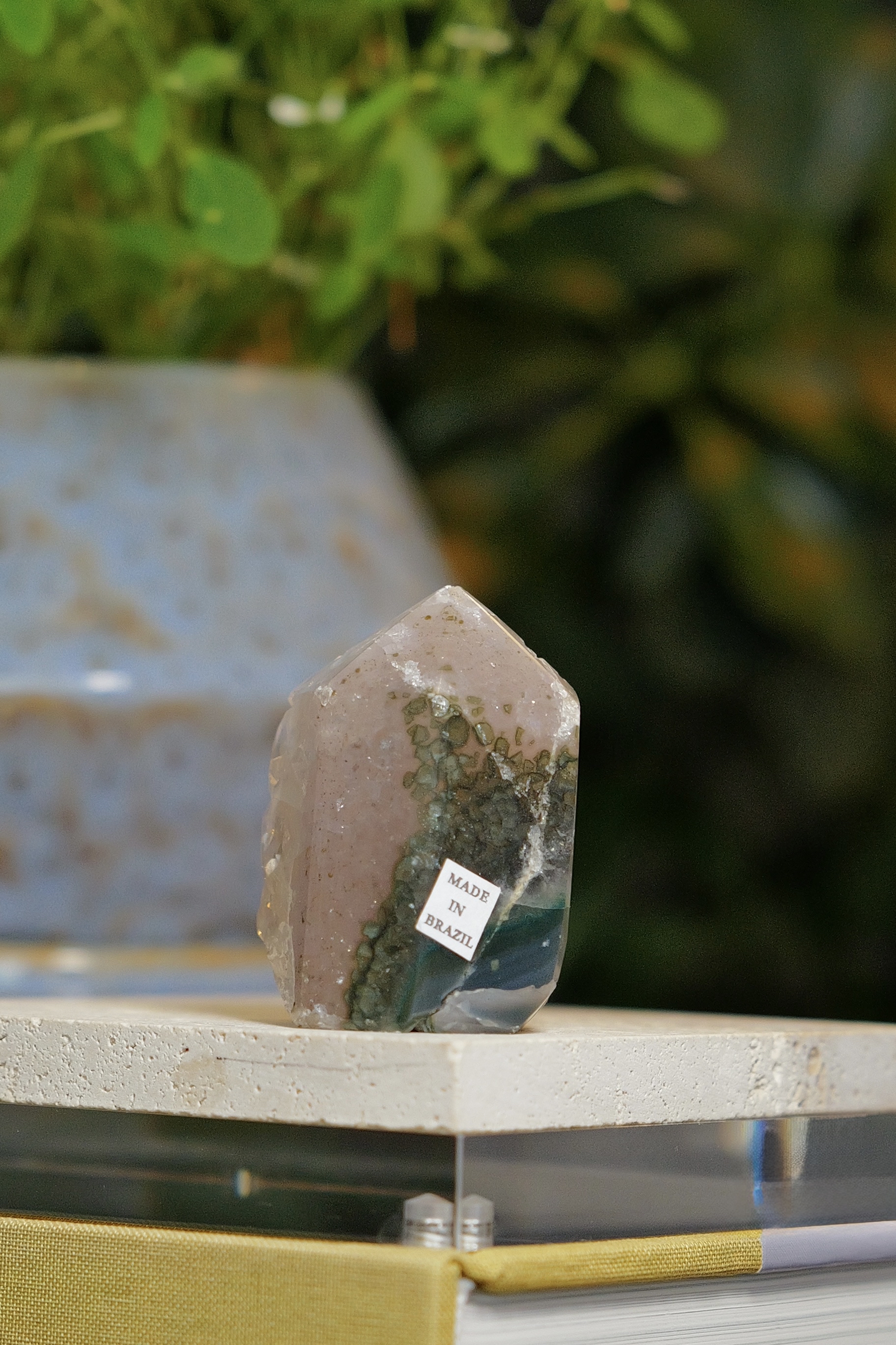  ༒ 85g 5cm晶牙水草瑪瑙柱༒ AM.5045HA0-RA*045