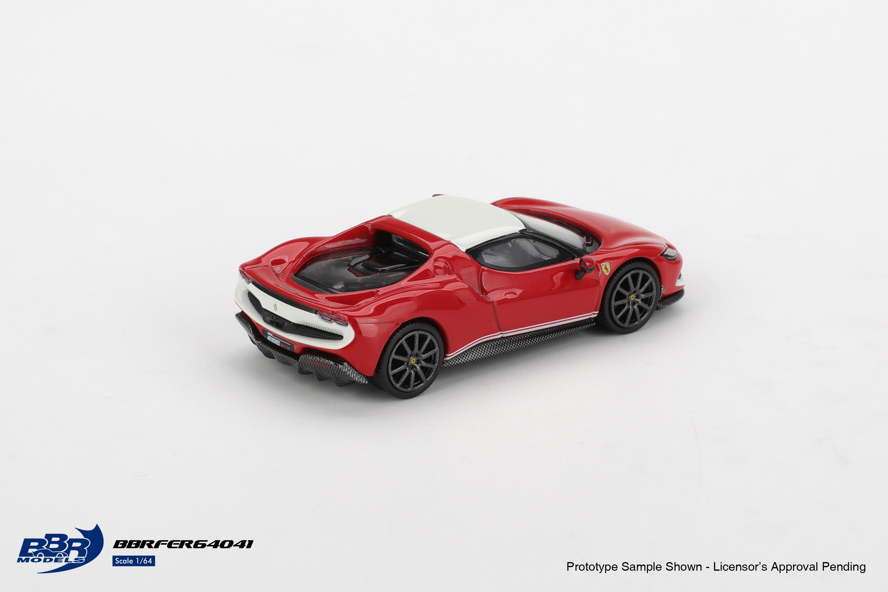 BBR Models 1/64 Ferrari 296 GTB Asseto Fiorano F2004 Tribute livery - BBRFER64041